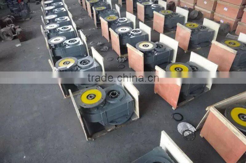 Made in China SEW F series parallel agricultural helical gearbox