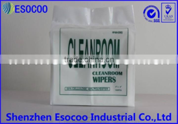 6*6 cost-effective cleanroom wiper & dust free cloth paper
