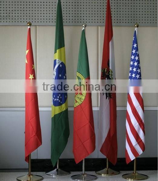The Meeting of Polyester Table Flags