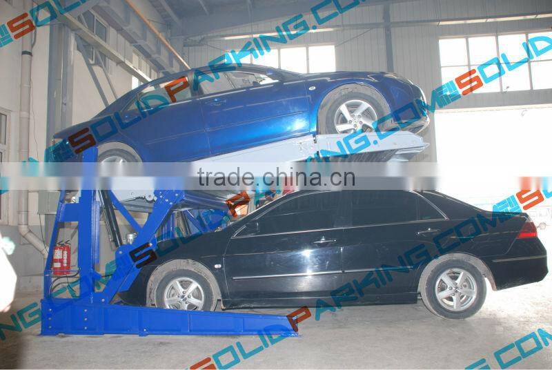 Powder Coating Four Post Hydraulic Car Lift