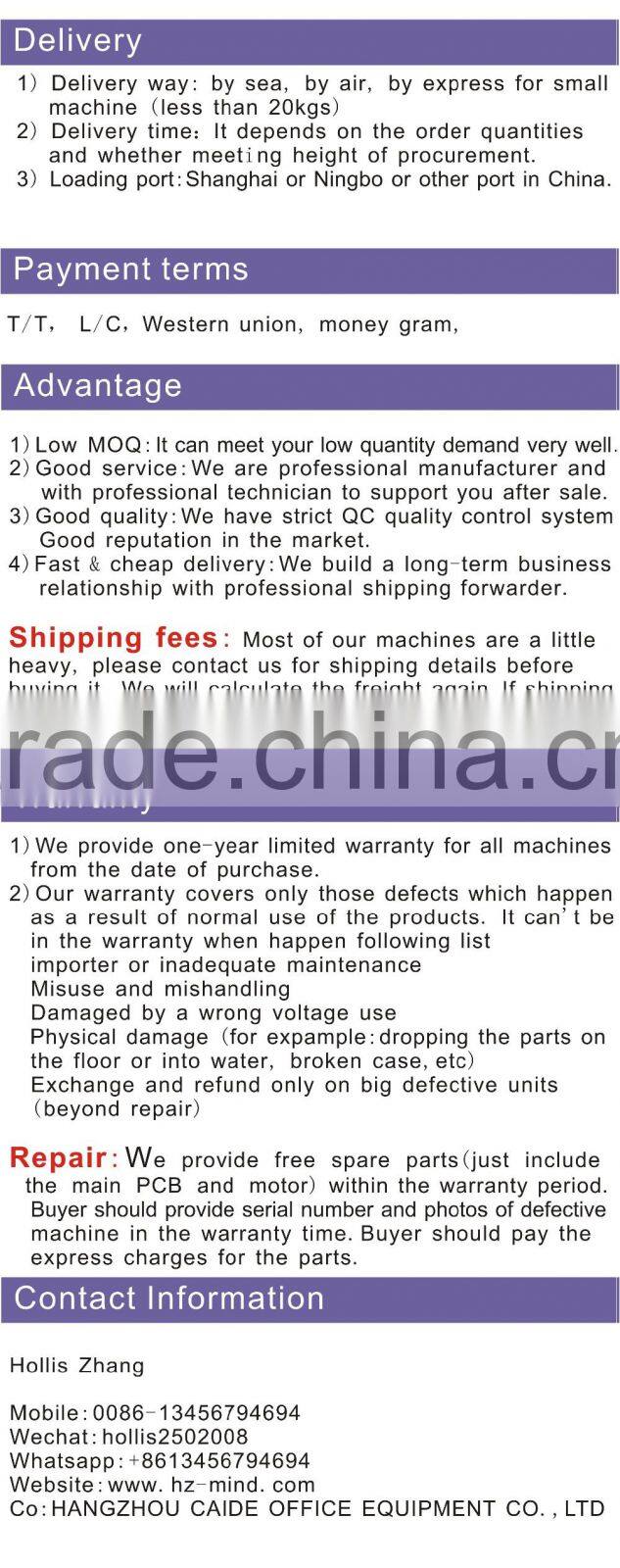 Electric 60mm A4 Perfect Glue Book glue binder