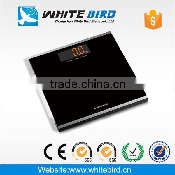 180kg /0.1kg electronic tempered glass digital body weighing bathroom scale