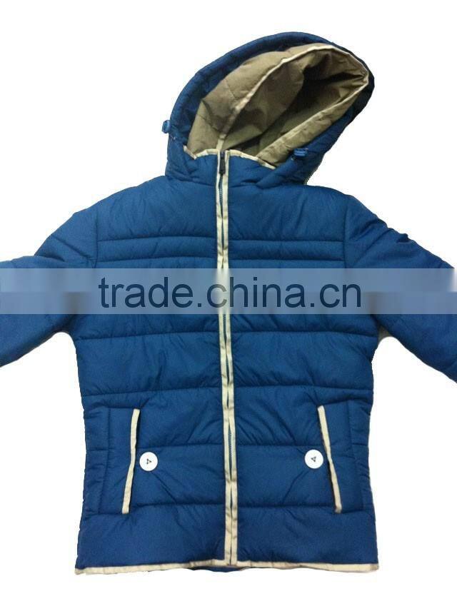 stocklot custom men varsity jackets wholesale hooded winter varsity jacket with Cotton Jersey Lining