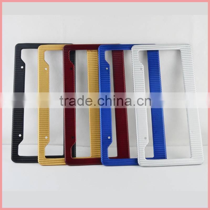 ABS Plastic license plate frame european style