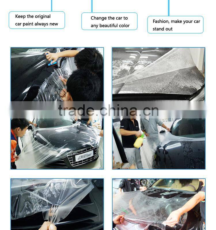 CARLIKE 1.52x15M Removable UV Protection Stretch Film