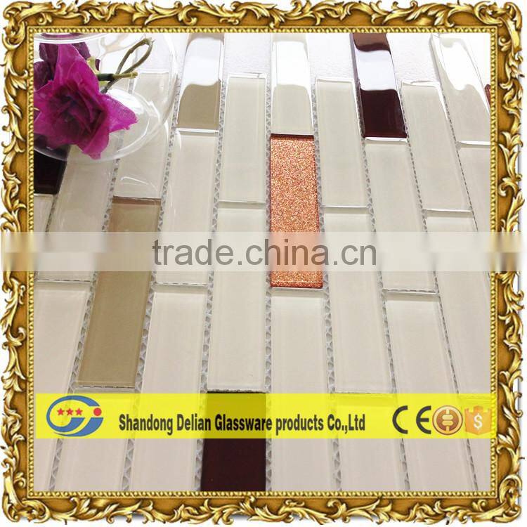 23*98*4 strip glass mosaic