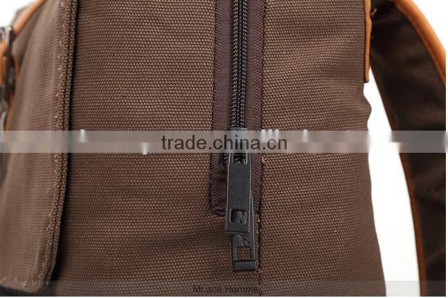 canvas backpack wholesale with designer for student / sports