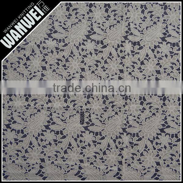 grey design for order nylon cotton knitting for arab caloco ladies dress burn-out fabric