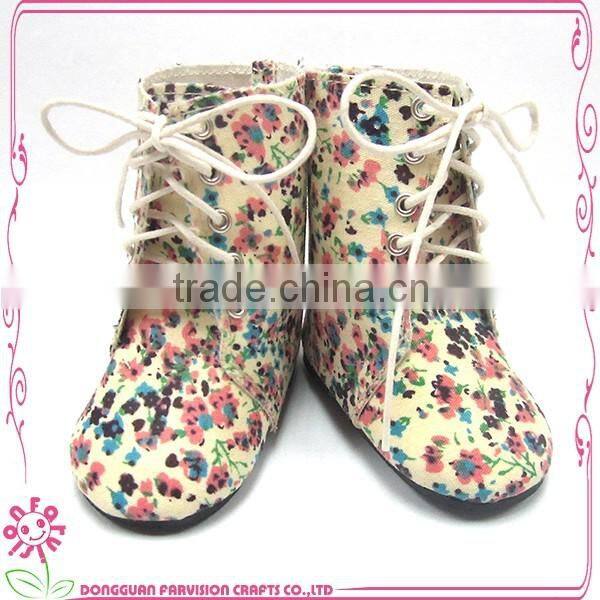 High quality doll accessories plastic doll shoes