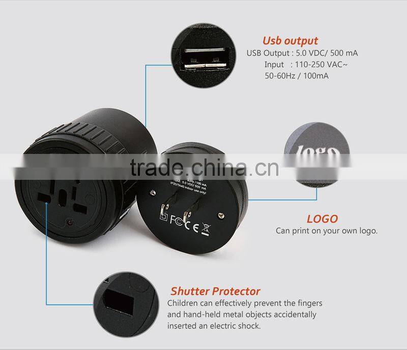 Best Selling Products in Europe Promotional gifts International world travel adapter