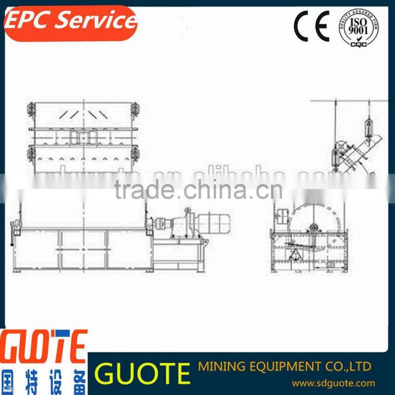 GTF series dry type small magnetic separator for mineral separation