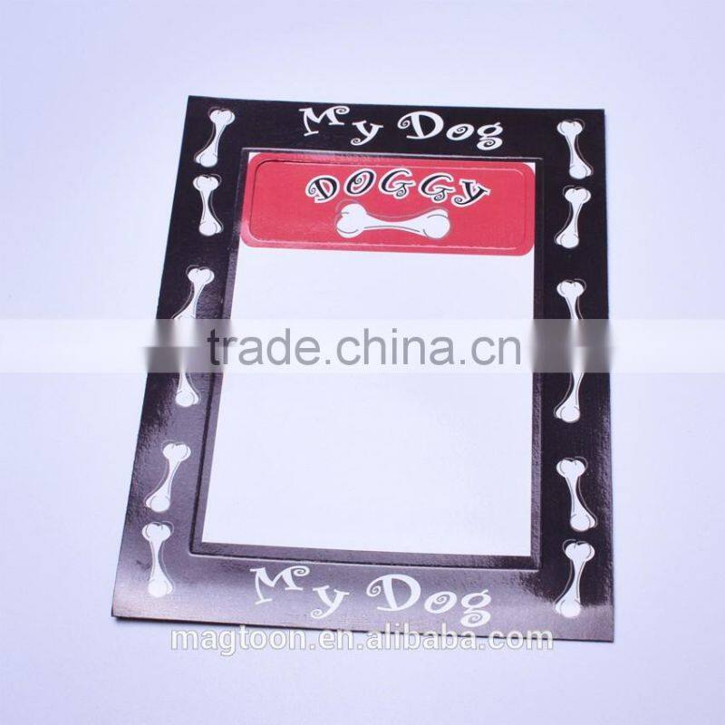 OEM advertising gift refrigerator magnet writing board with erasable pen