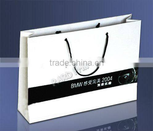 Promotion custom printed cheap paper shopping bag