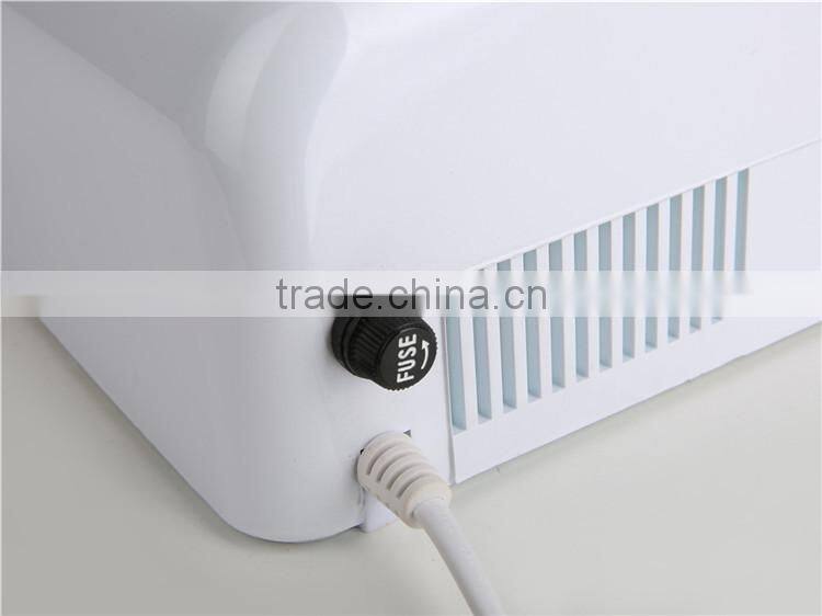 818 uv curing lamp UV nail lamp with shiny printing 36W magnifying lamp for nail salon nail art machine