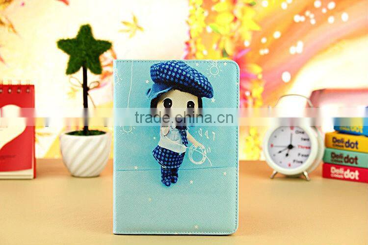 New Arrival Girl Leather Stand Case Cover For iPad mini
