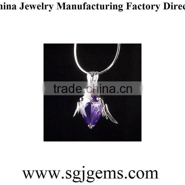 Good quality hot-sale korean cubic zirconia gemstone jewelry