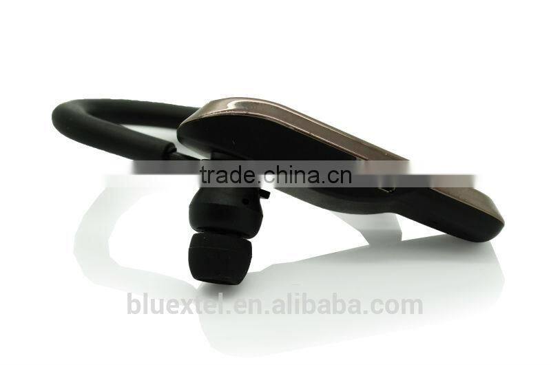 Newest Noise canceling Dual Mic Stereo bluetooth earpiece mini earphone with earhookSH032