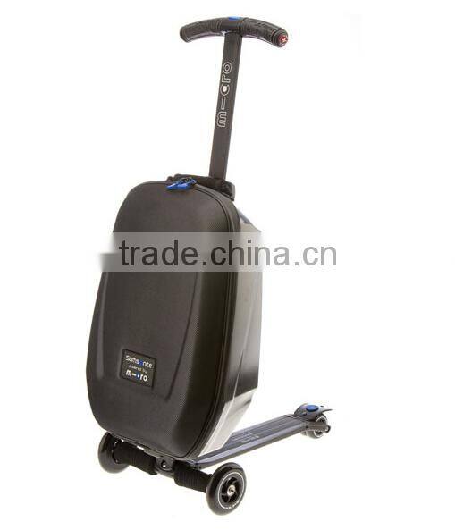 PC/EVA luggage abs luggage scooter luggage