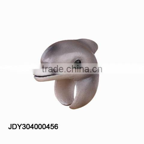 2015 New product Soft plastic animal ring toy undersea animal ring toy,pvc animal ring toy