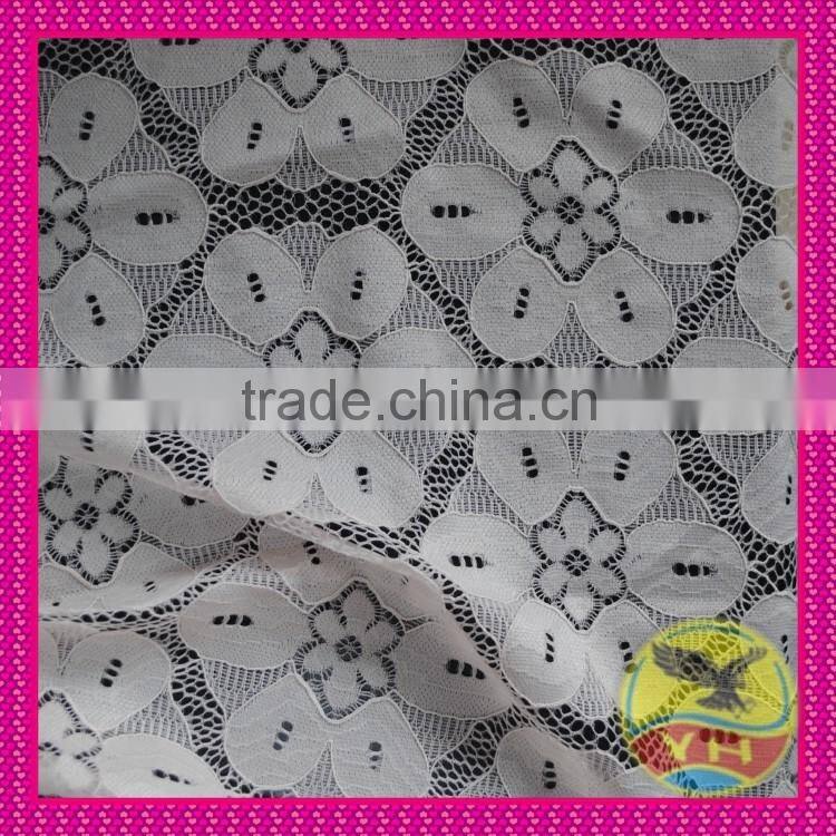 Popular nylon spandex lace fabric