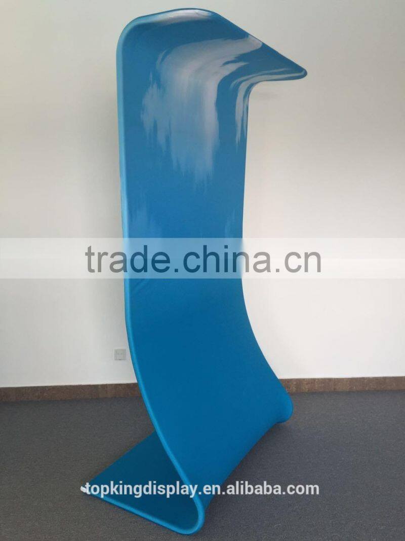 Convenient Advertising Single Literature Catalogue shelf/Netty Brochure Holder/Brochure Stand shelf with wholesale