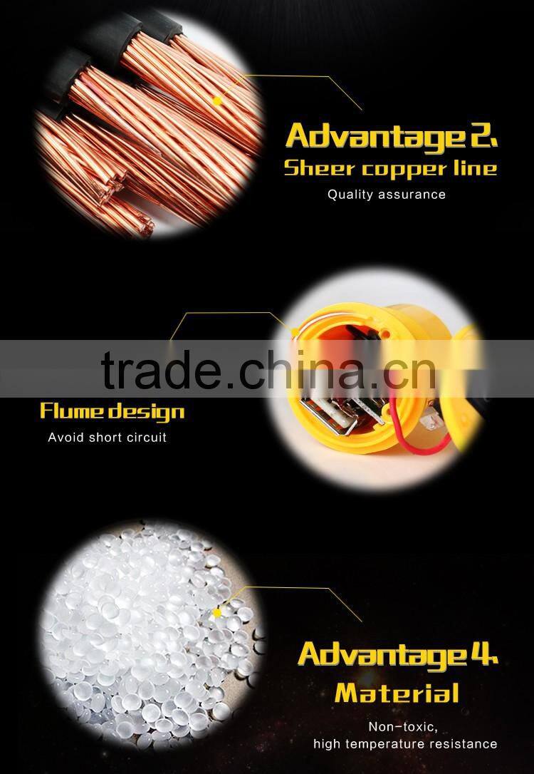 Motorcycle cell phone charger with usb socket