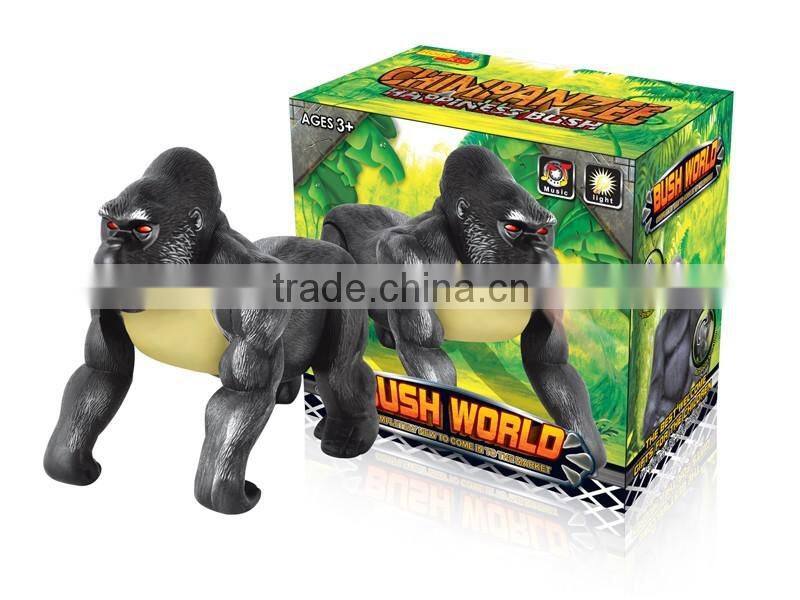 DD0401114 Battery operate gorilla robot toy roaring with light