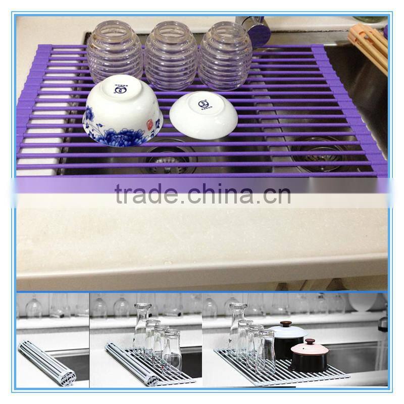 Facotry Promotional Price Anti Rust Stainless Steel Dish Drying Rack