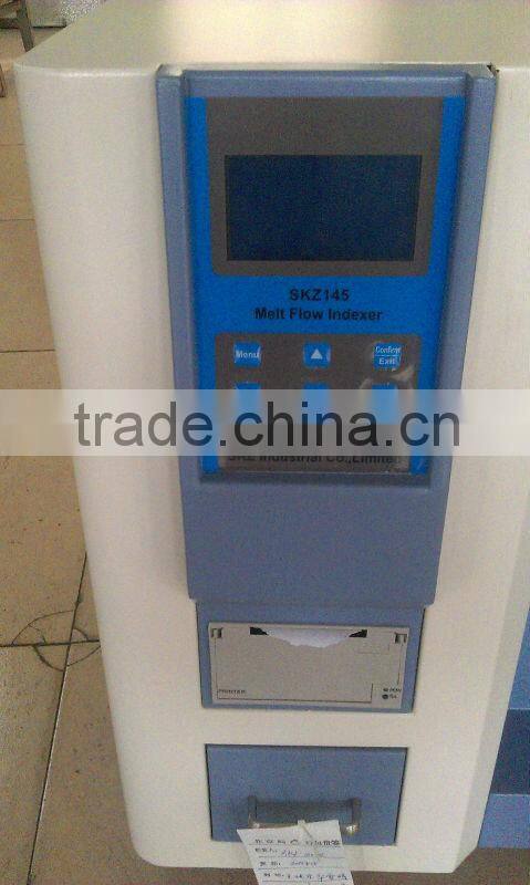 LCD plastic melt flow rate tester mfi index test machine
