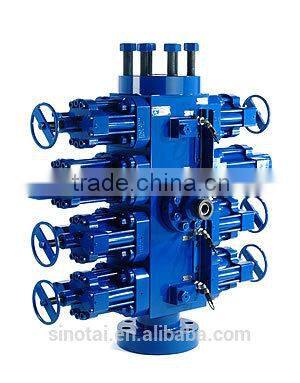 API standard Coiled tubing quad ram BOP