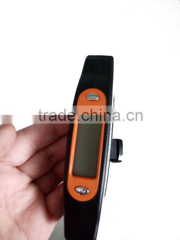 LCD Digital Luggage Scales for suitcase,travel,shopping,gift sale with Blue LED backlight