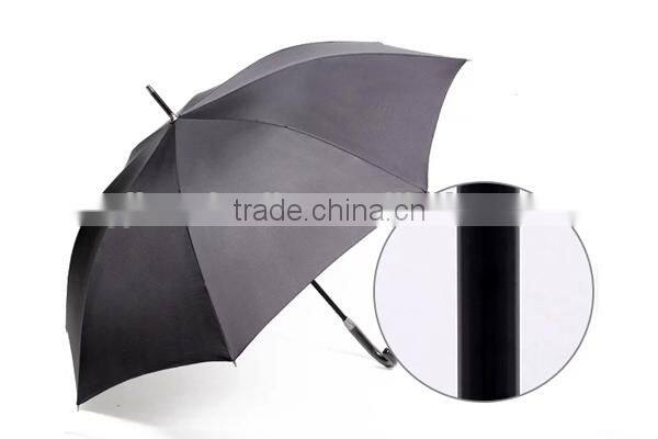 23" Automatic Straight Umbrella with Hook Handle