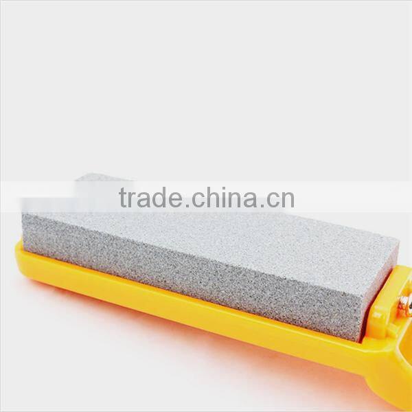 Kitchen knife sharpener stone sharpening