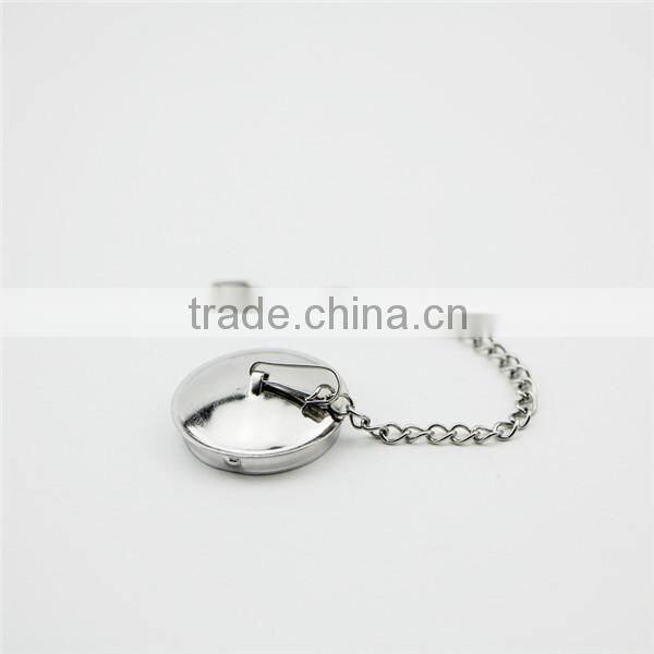 Small stainless steel teapot shaped strainer