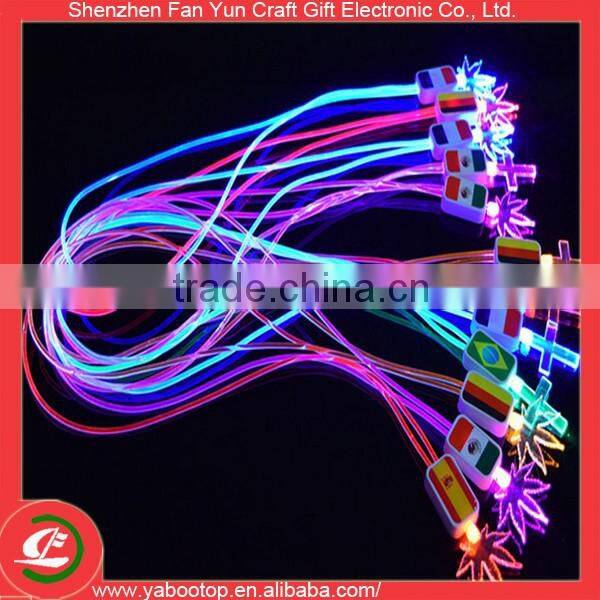LED flashing lanyard free sample