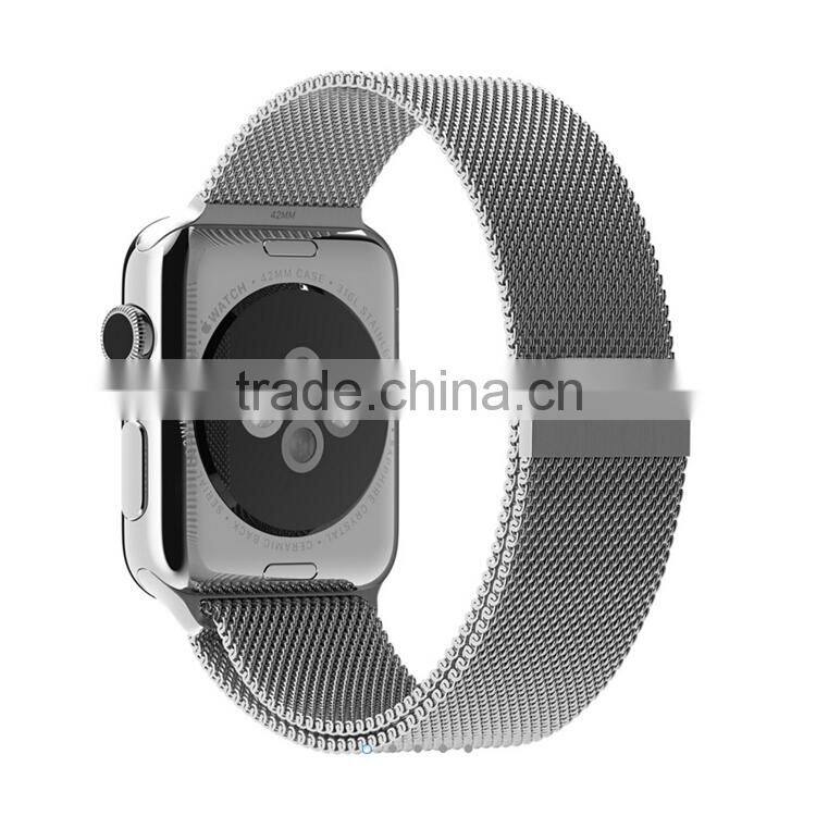 Four Colors Magnetic Closure Milanese Watch Strap Band Milanese Loop for Apple Watch