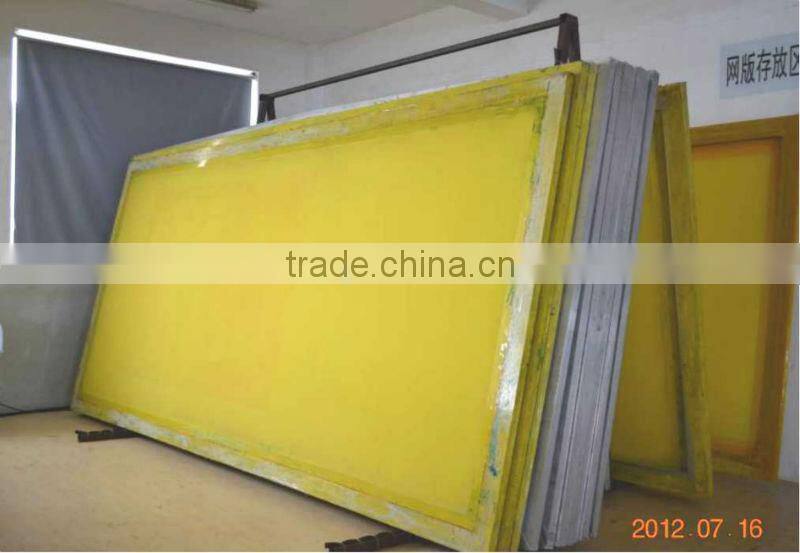 Screen printing bus stop billboards