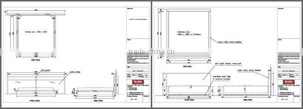 2015 Latest Modern Design Stainless Steel Hotel Luggage Trolley