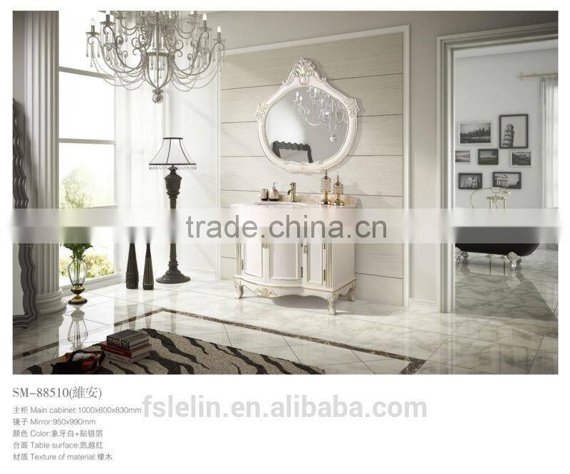 Classical solidwood bathroom cabinet & wash basin vanities LM-888510