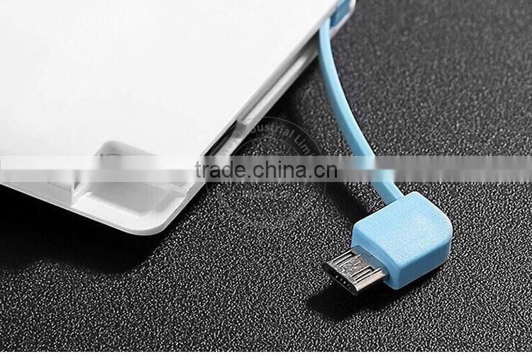 personalized branding colorful printing credit card smart power bank for hot oem