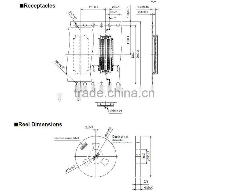 DF23C-30DP-0.5V(92) Board to Board Connectors