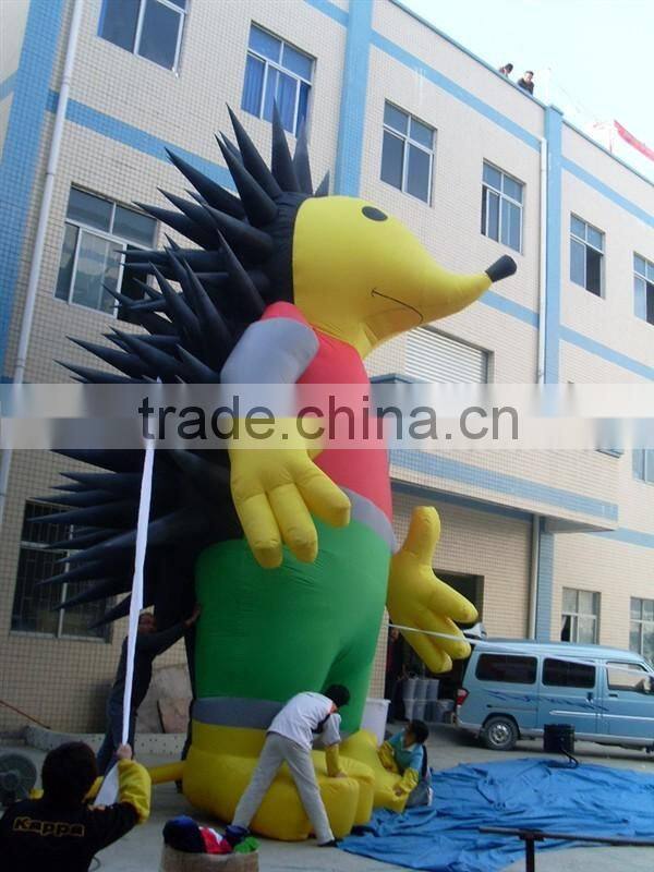 customized inflatable giant yellow duck/ pvc inflatable advertising yellow duck model/ inflatable cartoon yellow duck balloon