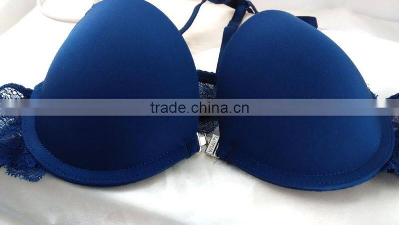 Wholesale front openning push up bra and panty(EBP263)