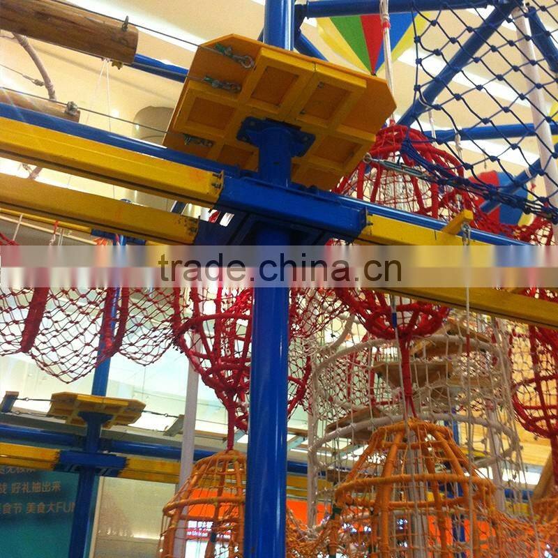Rope Course Children Adventure Play Equipment Kiddies Area from KIRA