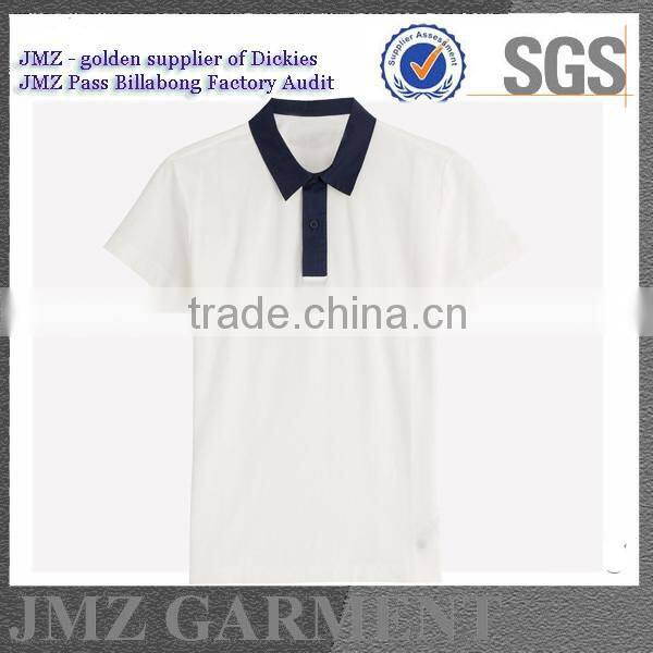 custom simple basic cotton polo shirt OEM new design low MOQ