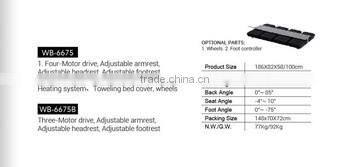 WB-6675 Electric Pedicure chair/pedicure spa chair with 4 motors