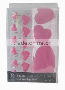 12 pcs decorative shower curtain hooks