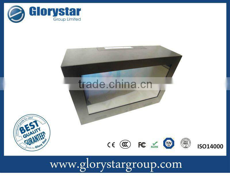 21.5" Transparent screens display for retails and sales promotion fairs and events