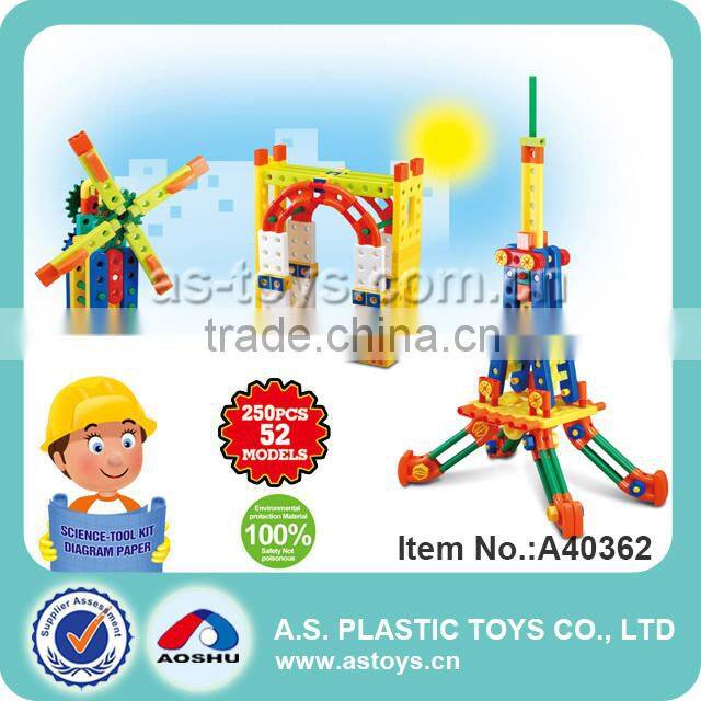 Most popular building block toys funny building robot series toys for education