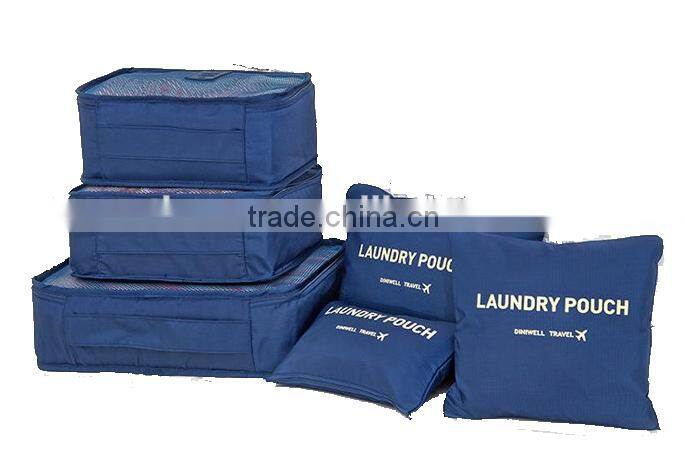 2016 hot sell travelling bag,travel bag in luggage bag, travel organizer bag set 4pcs